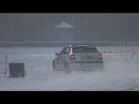 Maksymilian Michalski/Przemysław Michalski, BMW E46 323ti - SuperOES Wigilijny - Poznań, 11.12.2021