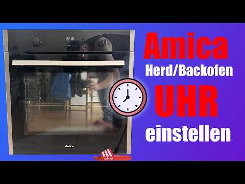 ⏰ Amica Backofen Uhr einstellen – Sommerzeit & Winterzeit einfach erklärt (Autarkes Modell)