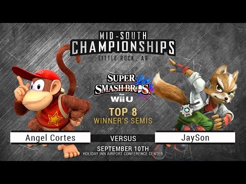 MSC 2016 - Angel Cortes ( Diddy Kong ) vs JaySon ( Fox ) Smash 4 Wii U Winner's Semis