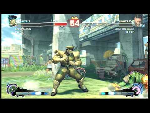 SSF4 EndlessBattle  -  GreatBobSta(Bison) vs dope d0y magic(Dudley)  #471