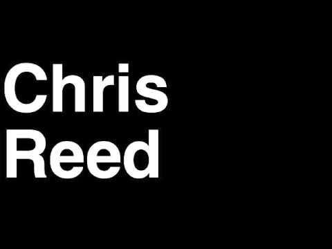 How to Pronounce Chris Reed Announcer TMZ Celebrity Tabloid TV News Show
