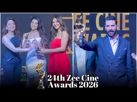24th Zee Cine Awards 2026 | Tamannaah Bhatia, Jacqueline Fernandez, Sonam Bajwa, Akshay Kumar & More