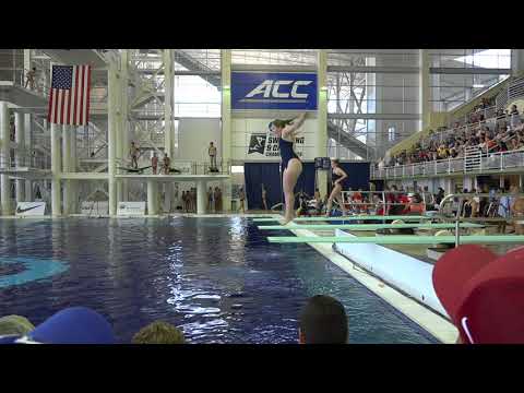 2018 Junior Nats A girls 1m prelims part 1