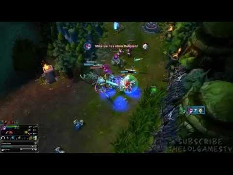 League of legends : How to Gank the Bot Lane