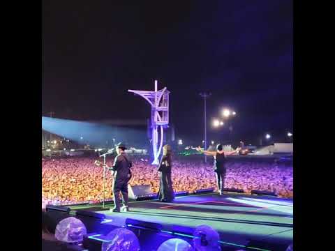 Juliano Moreira Solo de guitarra (abertura  Sandy e Junior) -Melim