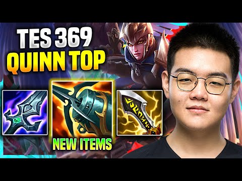 369 PICKS QUINN WITH NEW ITEM KRAKEN SLAYER! - TES 369 Plays Quinn Top vs Renekton! | Preseason 11