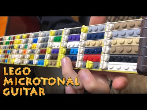 Lego Microtonal Guitar