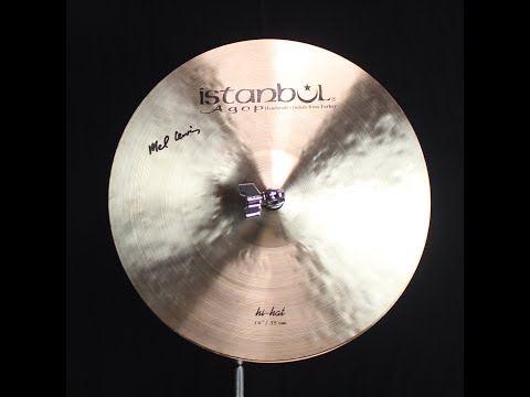 Istanbul Agop 14" Mel Lewis Hi Hats - 856g/1089g (video demo) image 2
