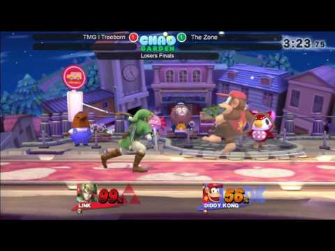 JRWI! 6.5 Chao Garden Arcadian - The Zone (Link) vs Treeborn (Diddy) Losers Finals