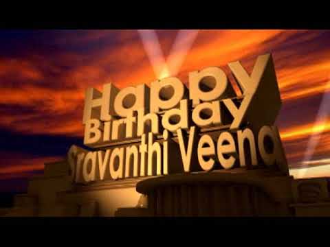 Happy Birthday Sravanthi Veena