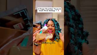 5 finger favorites travel & sweat proof makeup like @tonibravo #travelmakeup #grwm #makeuproutine