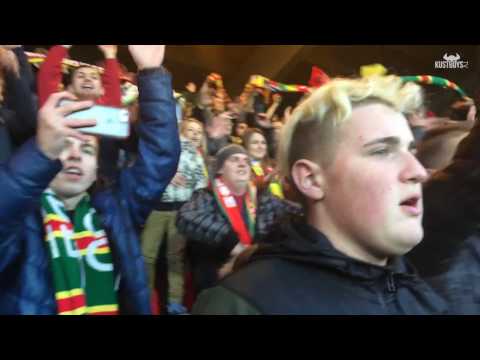 Sfeer na de match KVO - KRC Genk (6-0)