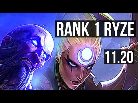 RYZE vs DIANA (MID) | Rank 1 Ryze, 12/4/10, Dominating, Rank 17 | BR Challenger | v11.20