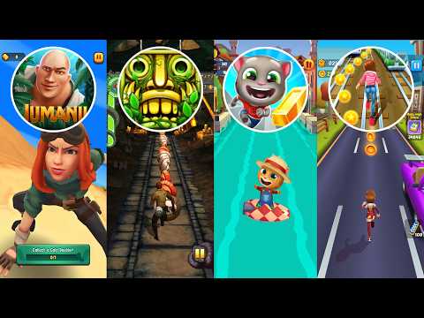 Jumani 🆚 Temple Run 2 🆚 Talking Tom Gold Run 🆚 Subway Princess Runner