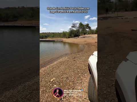 Orla do Condomínio Porto Madero no Lago Corumbá 4 em Alexânia/GO