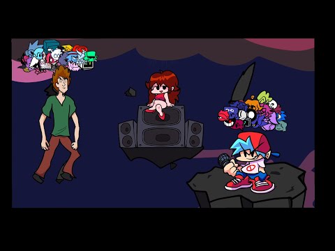 FNF God eater but everyone sings it