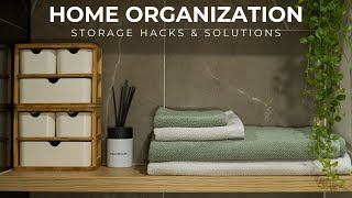 Home Organization Ideas (IKEA, MUJI & More) - Storage Hacks & Solutions