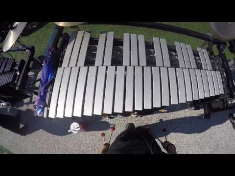 Hebron High School Drumline 2016 Vibraphone Cam - ORION