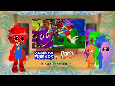 Rainbow Friends y Poppy Playtime reaccionan a Rainbow Friends vs Poppy Playtime Parte (Part) 14