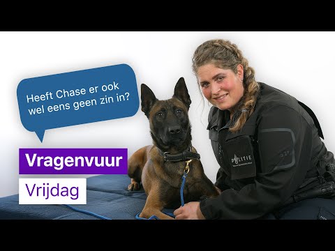 Speurhondengeleider Laura | Vragenvuur Vrijdag #16