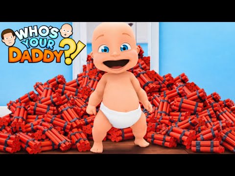 "Daddy Left Baby With Dynamite😱BIG MISTAKE! Babies Left Home Alone DESTROY House Who’s Your DADDY?"