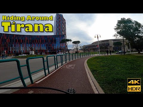 🚴🏻‍♂️ Riding Around Tirana February 2021 - 🇦🇱 Albania @MTravelVlog