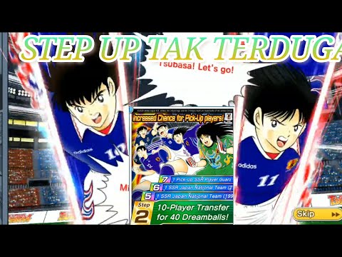 Gacha Step up Banner Samurai Blue 97 feat Golden 23 Captain Tsubasa Dream Team