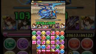 パズドラ　6月のクエストダンジョンLV9　ゆっくり実況