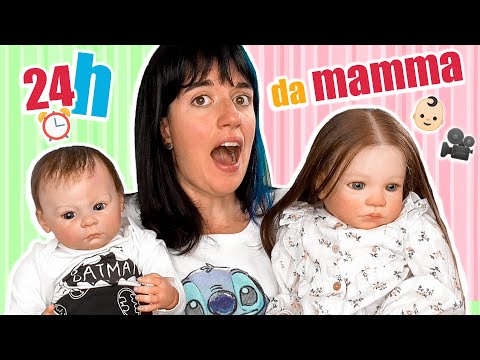 24 ORE DA MAMMA DI 2 👶🏻👶🏻! AIUTO!! | Baby Simulator App
