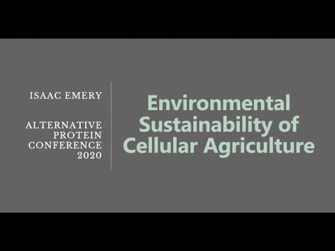 The Environmental Sustainability of Cellular Agriculture by Isaac Emery