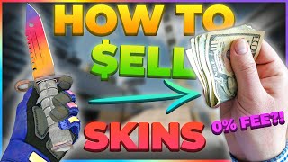 BEST WAY to SELL and CASHOUT CSGO SKINS for REAL MONEY in 2023
