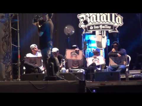 Batalla De Los Gallos 2015 / 3er y 4to puesto / Aczino vs Imigrante / Final Internacional