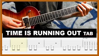 Time Is Running Out- Muse- Guitar cover with tab- Lesson- Tutorial- Guitar Tabs