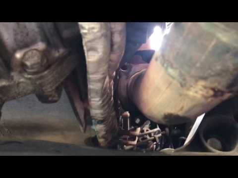 02 - 08 GMC envoy catalytic converter replace
