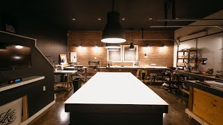 I turned a 3 CAR GARAGE into a LEATHERCRAFT STUDIO!