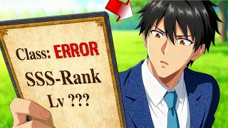 Ep. 1-3 Akala Nila Weakest Class Lang Siya... Hanggang Ma-Unlock ang SSS-Rank! | Anime Recap Tagalog