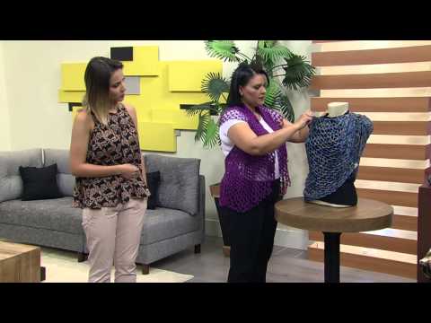 Pelerine Cloud Multiuso por Noemi Fonseca - 16/09/2013 - Mulher.com - Parte 2/2)