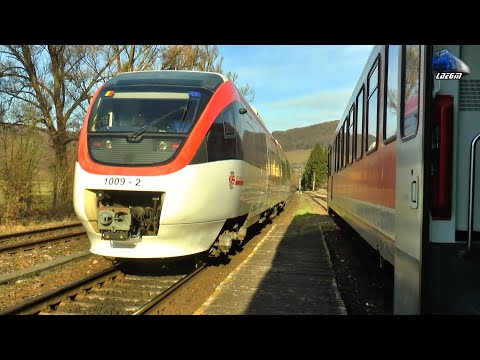 Trenuri de Călători🚆🚄 Passenger Trains in Gara Piatra Craiului Station - 05 April 2022