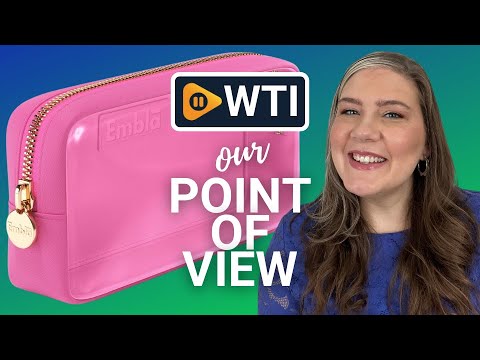 Embla Clear Cosmetic Bag Makeup Bag - WTI product video review