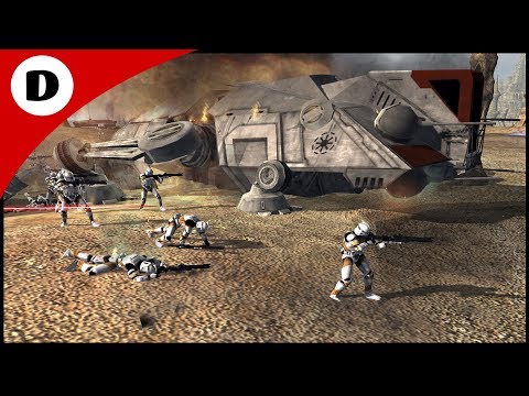 212th CLONE LEGION FIGHTS DROID RESISTANCE - Men of War: Star Wars Mod