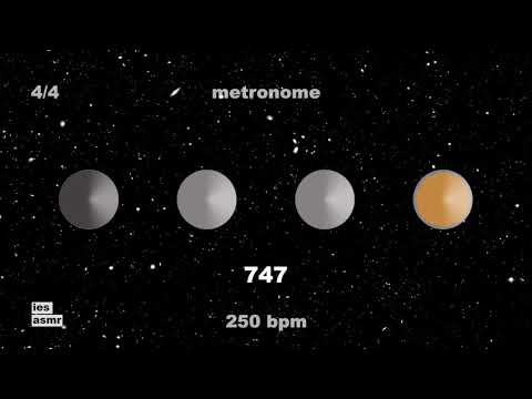 250 BPM | Metronome - 4/4 | IES ASMR