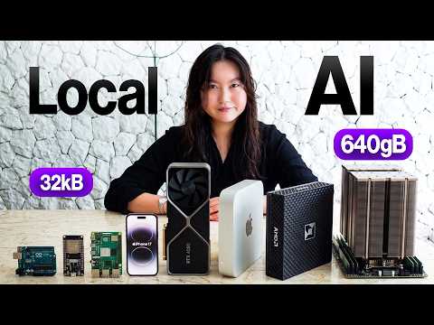 24 分鐘搞懂！各式大小的在地 AI 應用教學！ (Every Size Local AI In 24 Minutes)