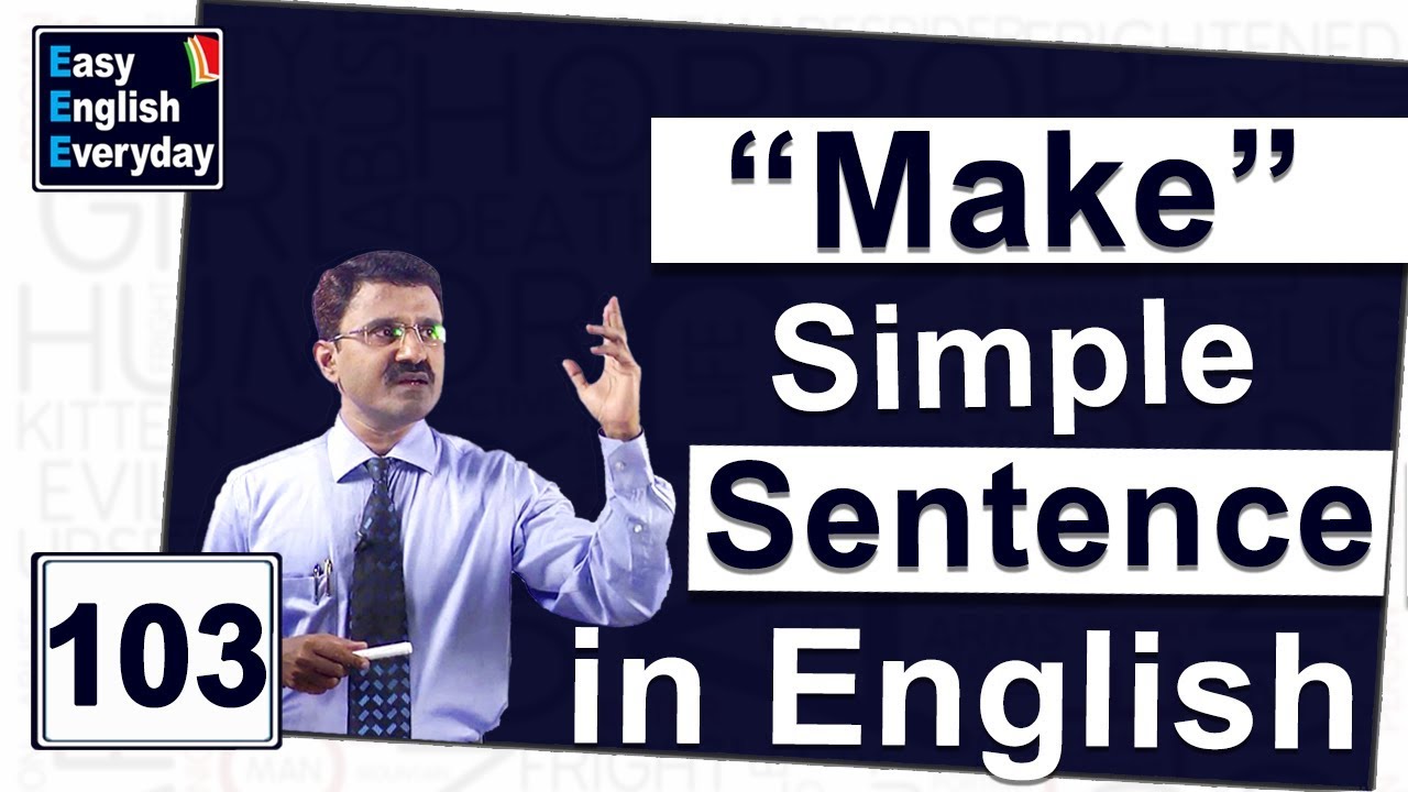 How to make a sentence in English|Excellent communication skills|Free spoken English learning videos