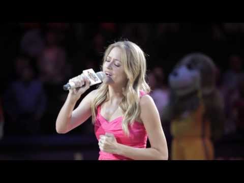 Caroline Brooks - National Anthem (Live at Staples Center)