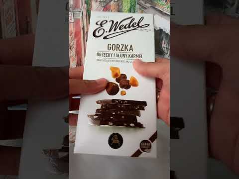 This E.Wedel Dark Chocolate is GOOD!! | STEP in Poland