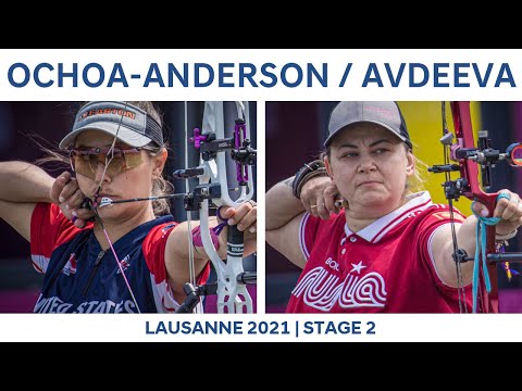 Linda Ochoa-Anderson v Natalia Avdeeva – compound women bronze | Lausanne 2021 Hyundai World Cup S2