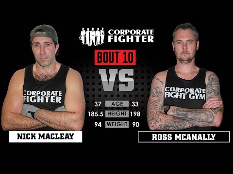 Corporate Fighter 20 - Nick Macleay vs Ross McAnally