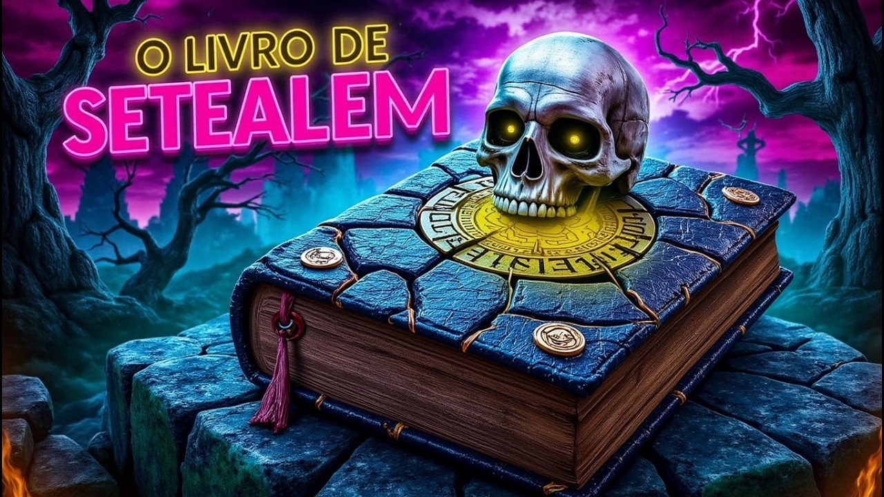 O LIVRO DE SETEALEM  CATALOGO DOS DEMONIOS QUE LA HABITAM - RELATOS DE TERROR