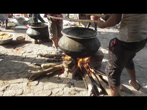Indian Hindu Marriage Party MUTTON BIRYANI Preparation for 400 People | Street Food Loves You Video