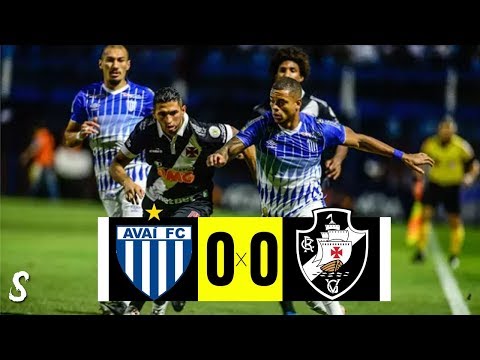 Avai 0 x 0 Vasco - TALLES MAGNO MACHUCOU ! Melhores Momentos (COMPLETO) - Brasileirão 2019
